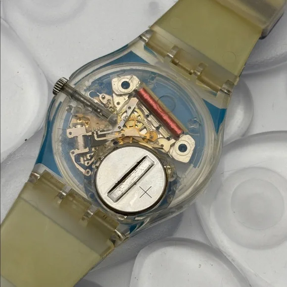 Swatch Watch - GK376 - Blue Painted Time - Picture 5 of 11